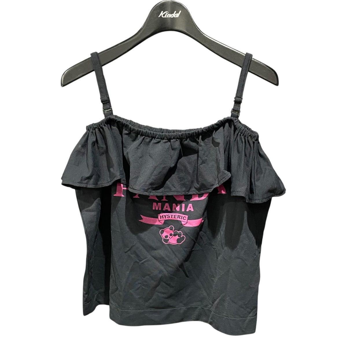 Hysteric Glamour 参考定価12，980円PANDA MANIA オフショルダー01201CR03 古着・中古-1枚目のアイテム画像