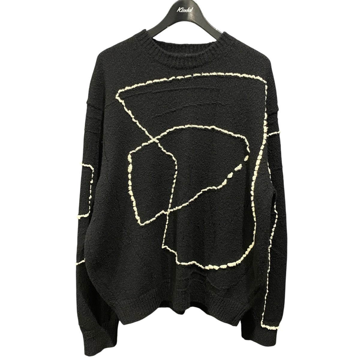 CONTINUOUS LINE EMBROIDERY SWEATERYK23FW0581S