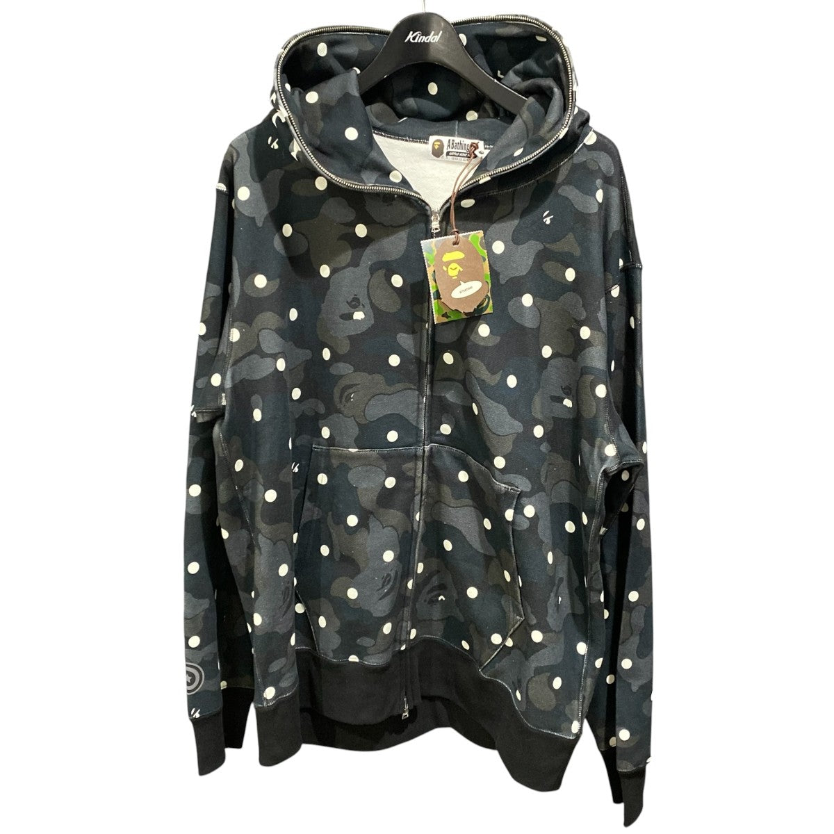 ABC Dot Shark Full Zip Hoodie001ZPL801302M