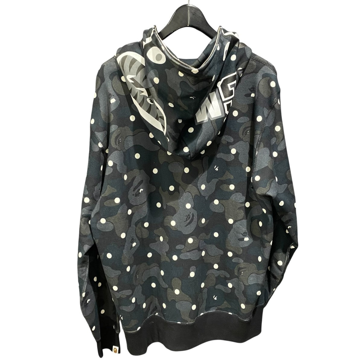 ABC Dot Shark Full Zip Hoodie001ZPL801302M