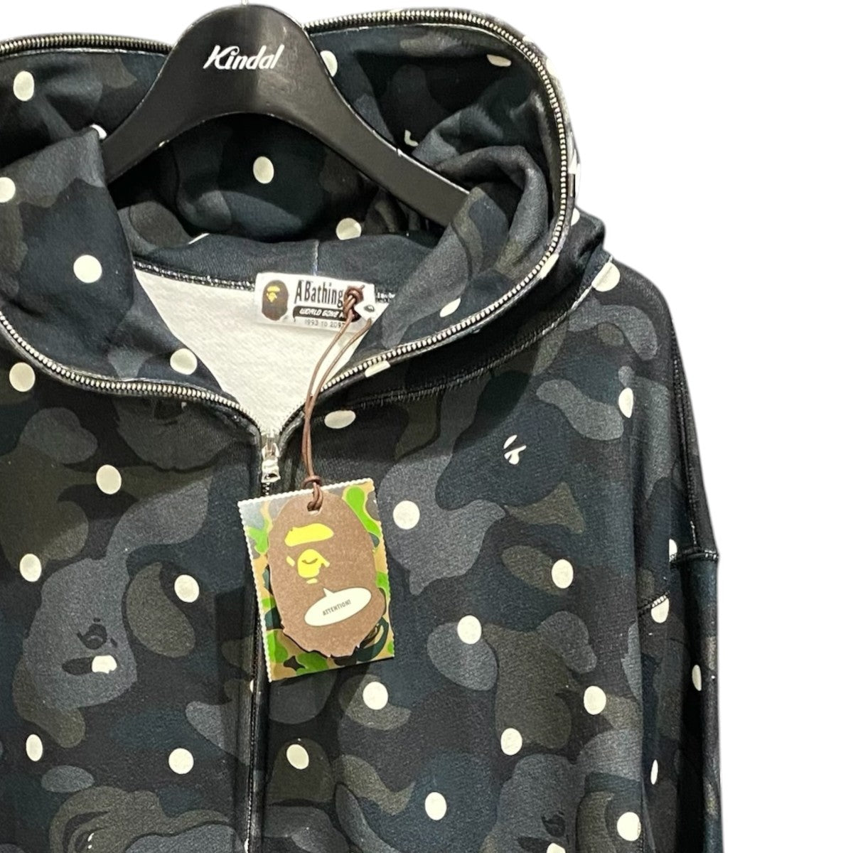 ABC Dot Shark Full Zip Hoodie001ZPL801302M