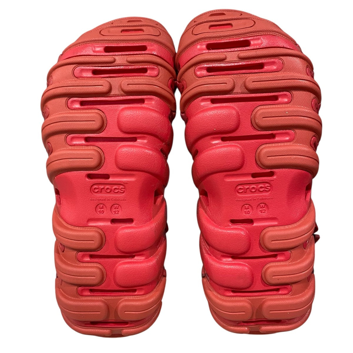 Aちゃん出品 crocs×A BATHING APE Echo RO Clog213140-8C1 213140-8C1 レッド
