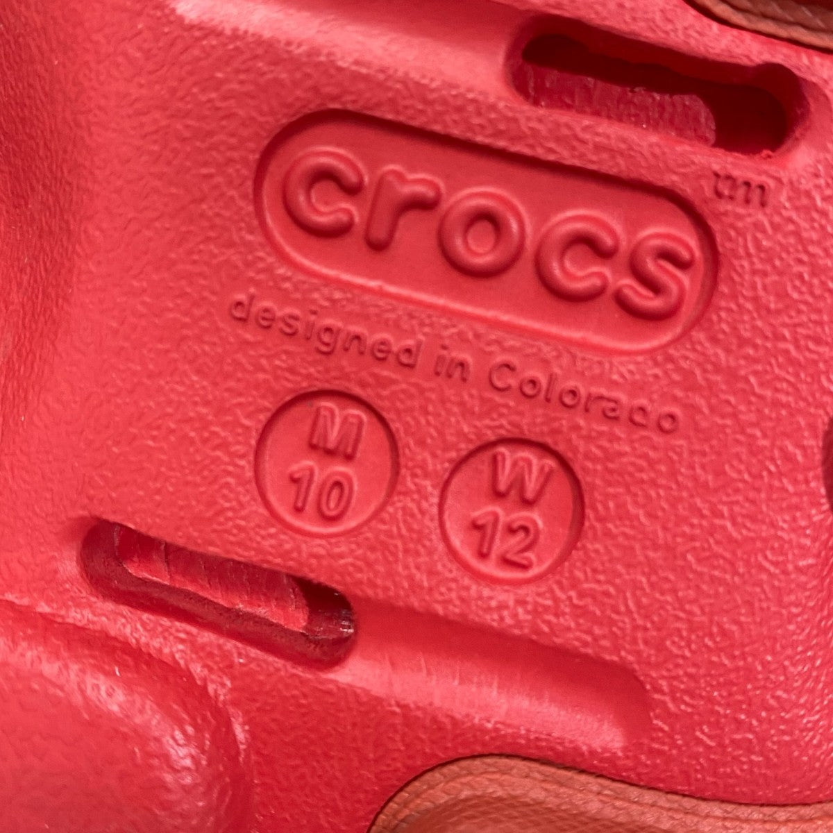 crocs×A BATHING APE Echo RO Clog213140-8C1 213140-8C1 レッド