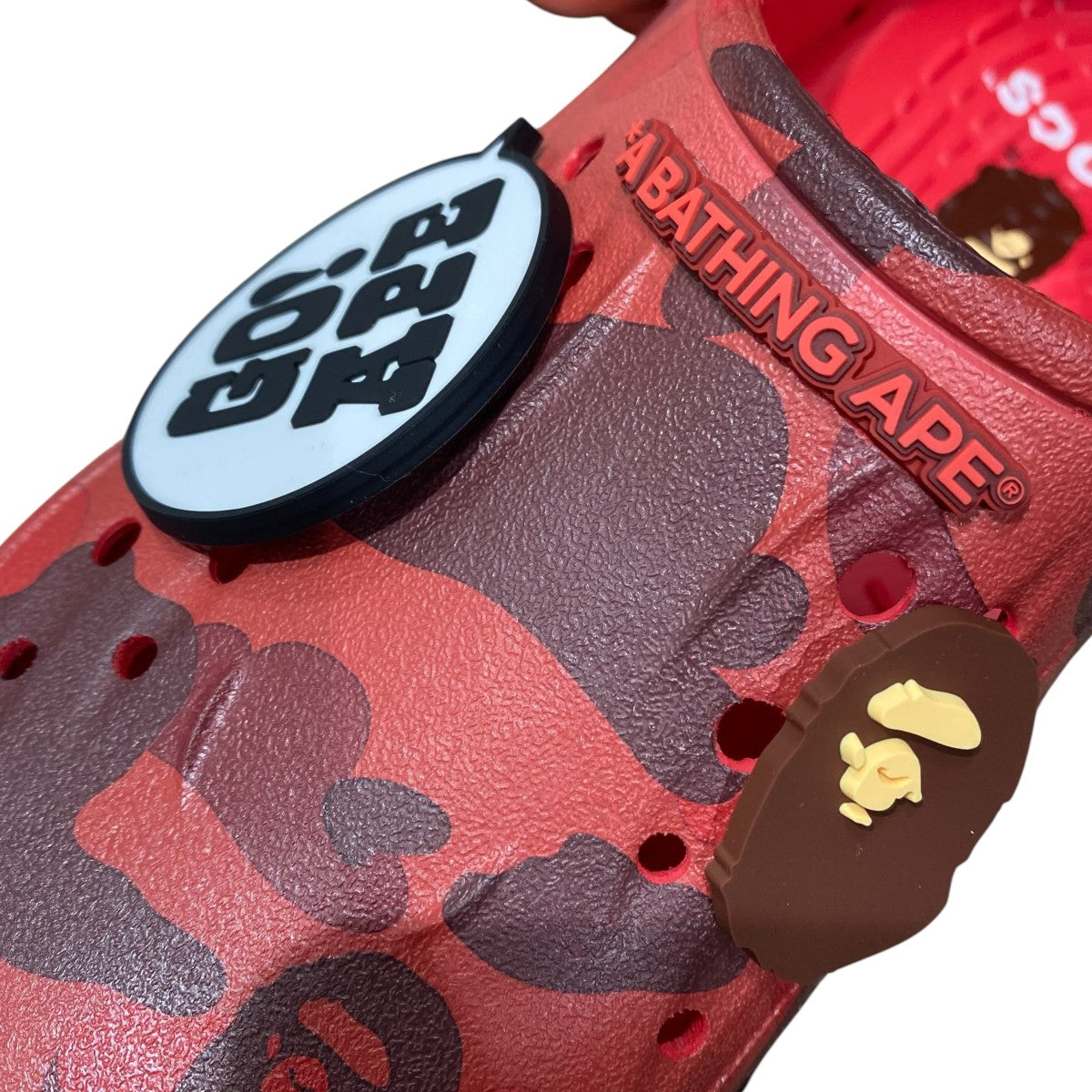 crocs×A BATHING APE Echo RO Clog213140-8C1 213140-8C1 レッド
