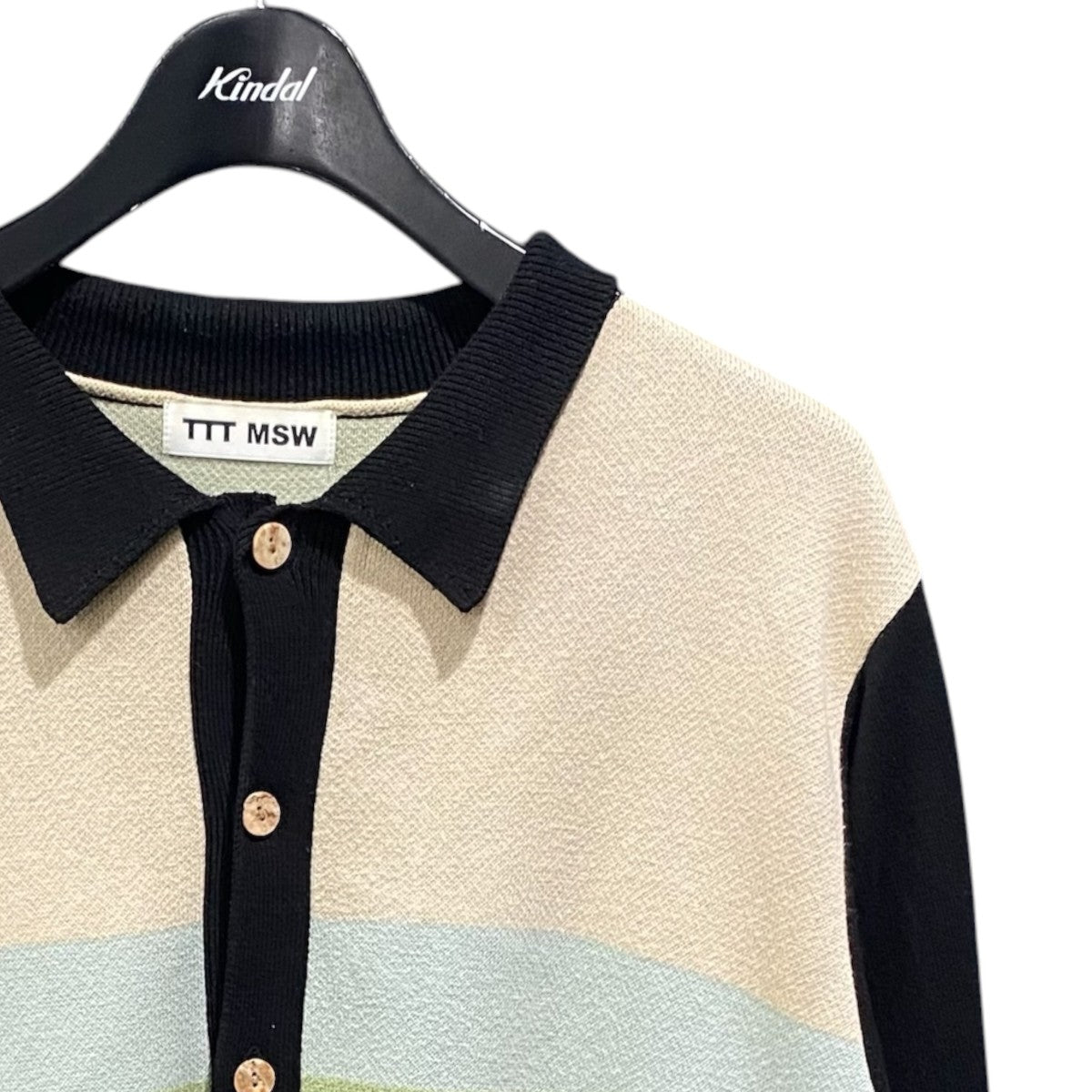 Border Knit CardiganTTT-2022AW-KT01
