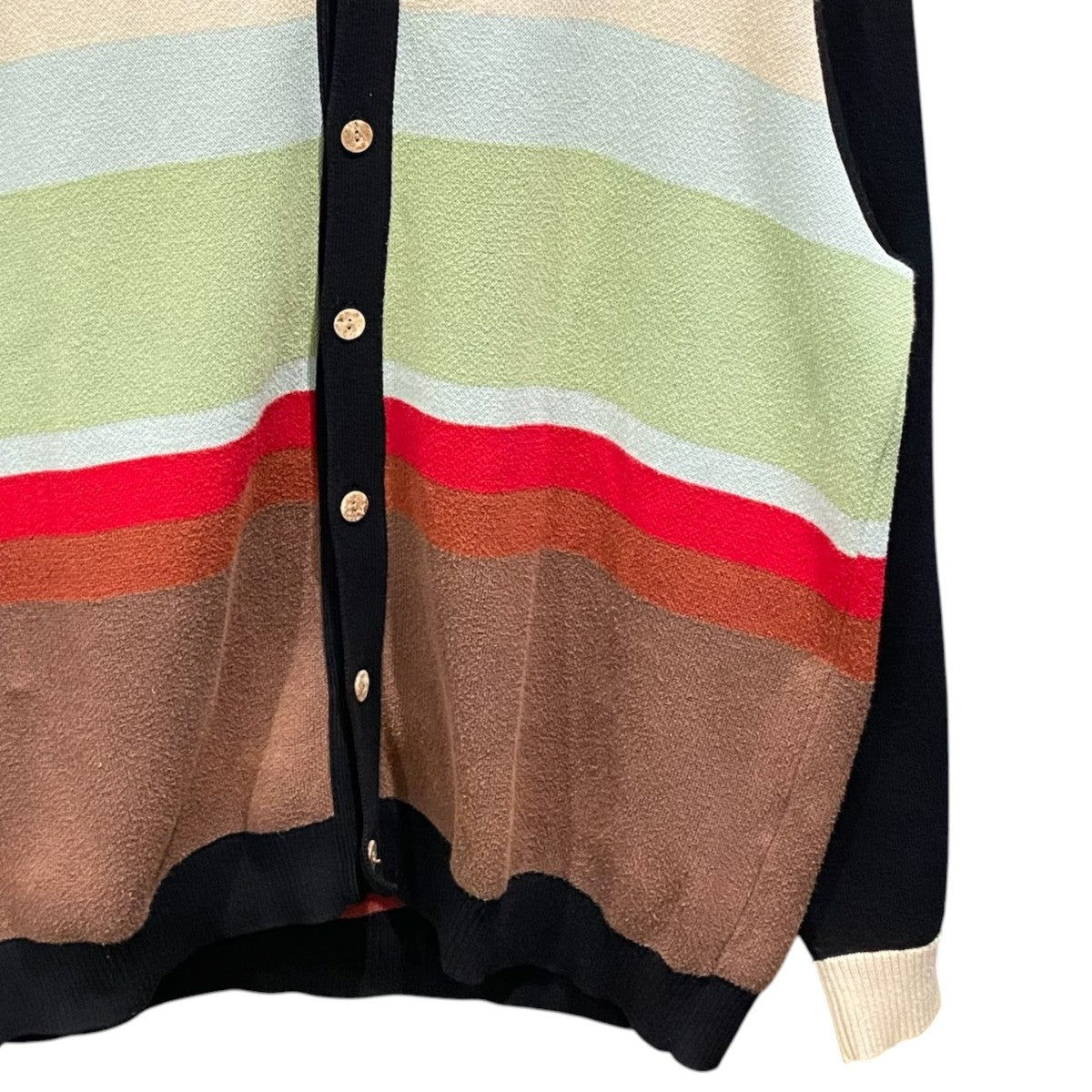 Border Knit CardiganTTT-2022AW-KT01