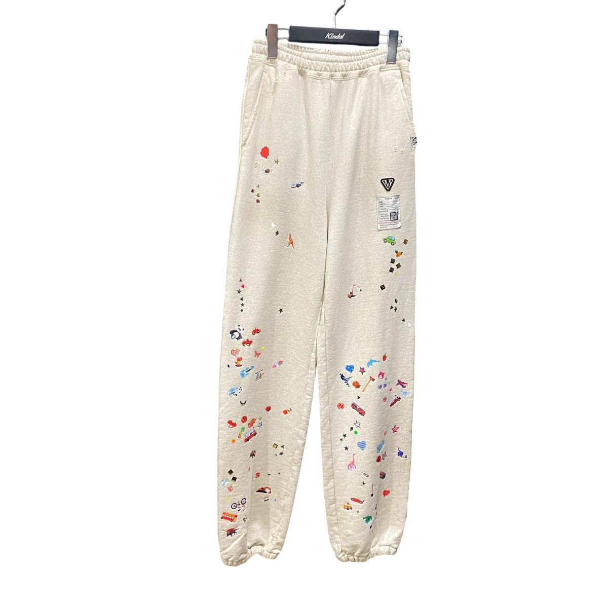 参考定価63，800円スウェットパンツK16PT733 KIDS STICKER PANTS