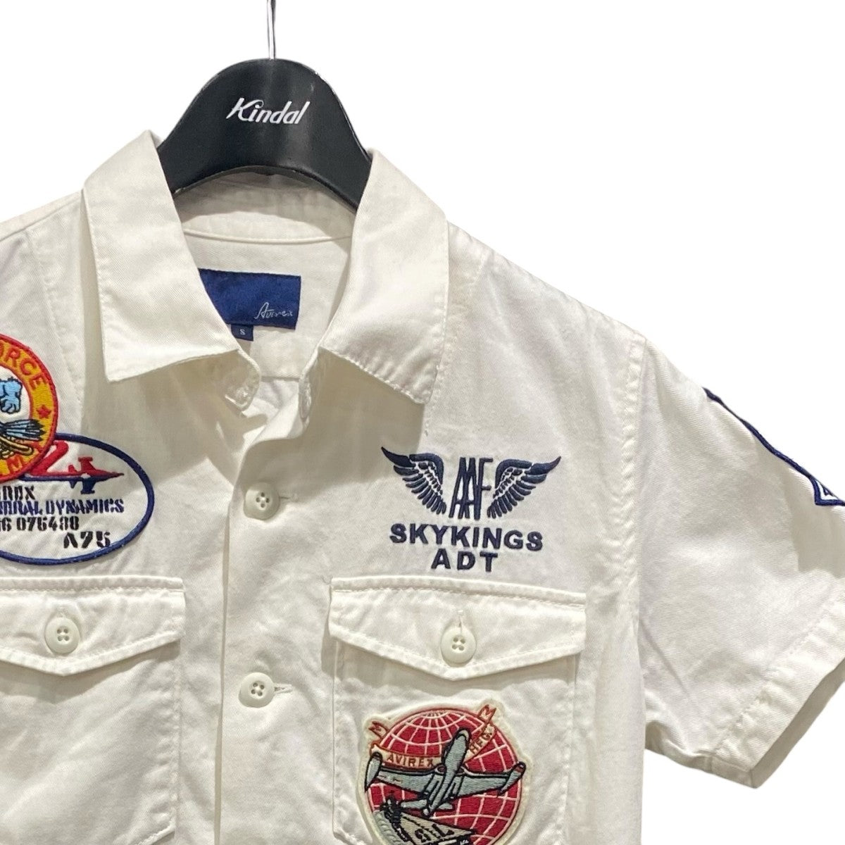 AVIREX 半袖シャツ6265023 古着・中古-3枚目のアイテム画像