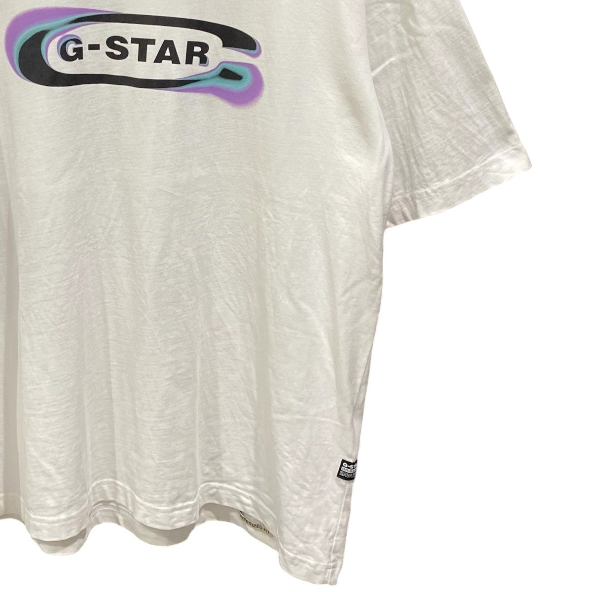 G-STAR RAW Gradient Old Skool Logo BoxyD25089 古着・中古-4枚目のアイテム画像