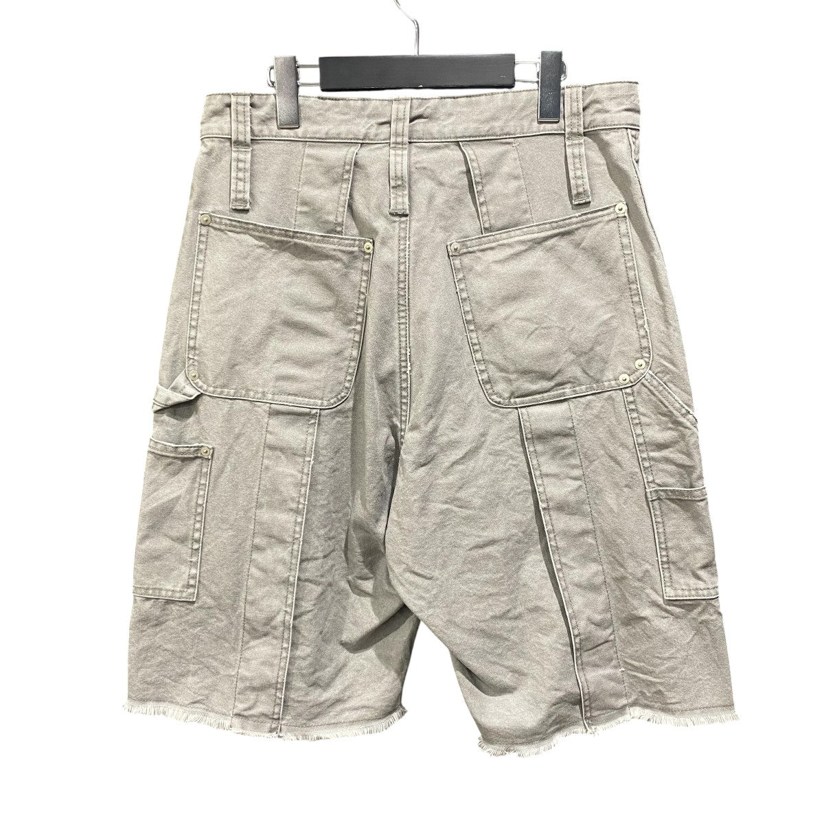 ハーフパンツDOUBLE KNEE MOTION PLEAT CANVAS SHORT PANTS
