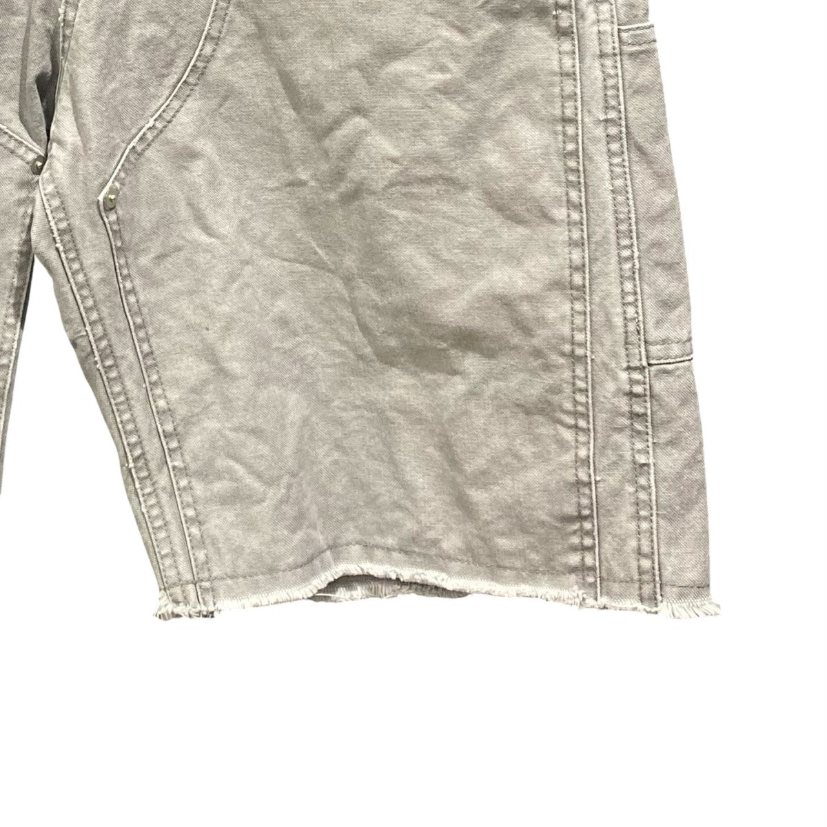 ハーフパンツDOUBLE KNEE MOTION PLEAT CANVAS SHORT PANTS