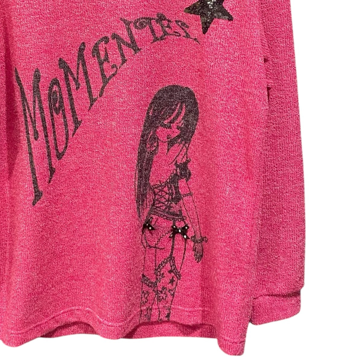 Studded MOMENTEL Girl Knit Hot