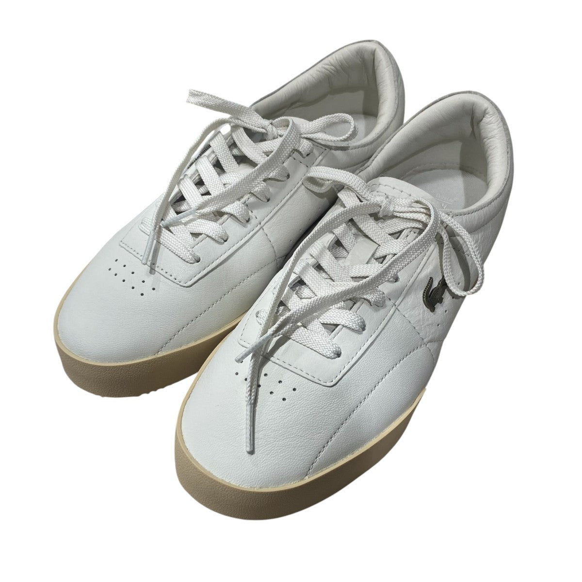 LACOSTE ローカットスニーカー50SMA0156 古着・中古-1枚目のアイテム画像