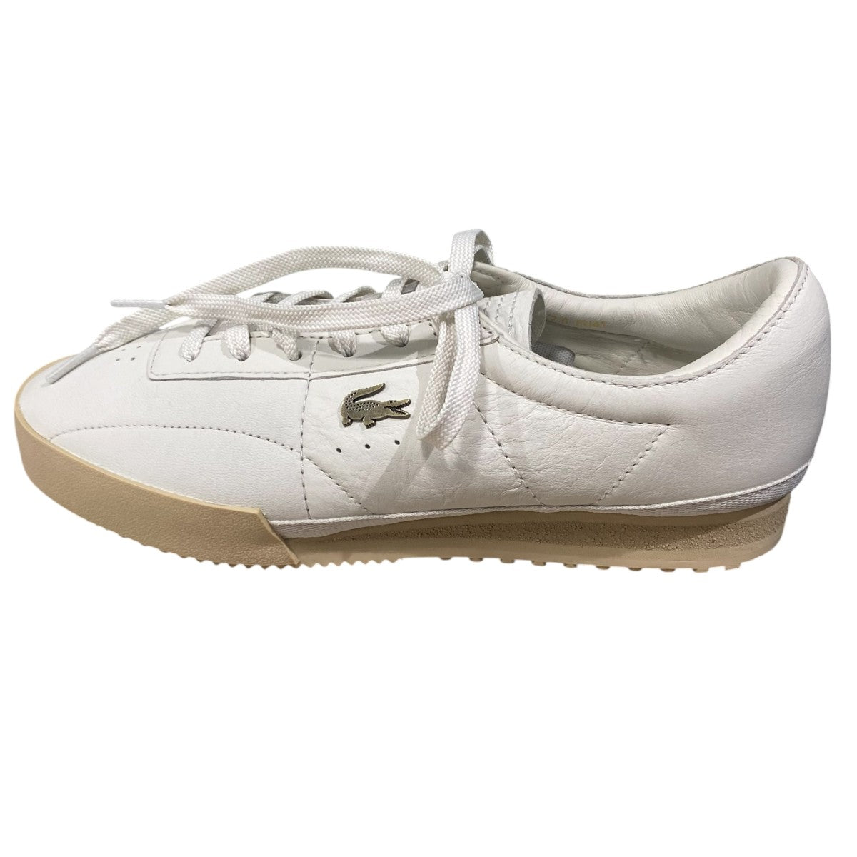 LACOSTE ローカットスニーカー50SMA0156 古着・中古-2枚目のアイテム画像