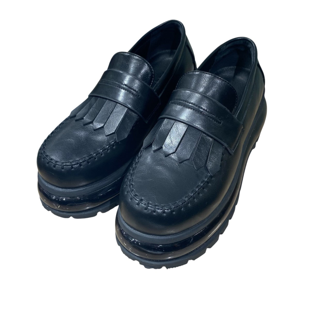 Air Cushion High Sole Loafers