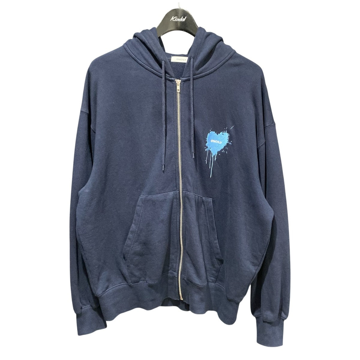 HEART LOGO FULL-ZIP HOODIEOC242161BW