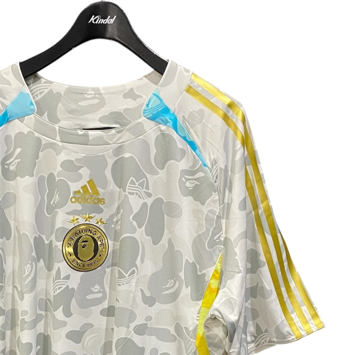 A BATHING APE×adidas TEAMGEIST TEE BAPE AKU5996 古着・中古-3枚目のアイテム画像