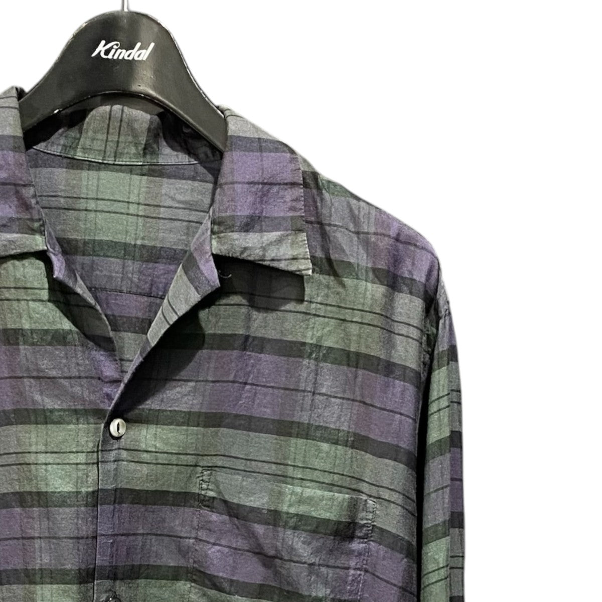 OPEN COLLAR L／S SHIRTS25SCS01B