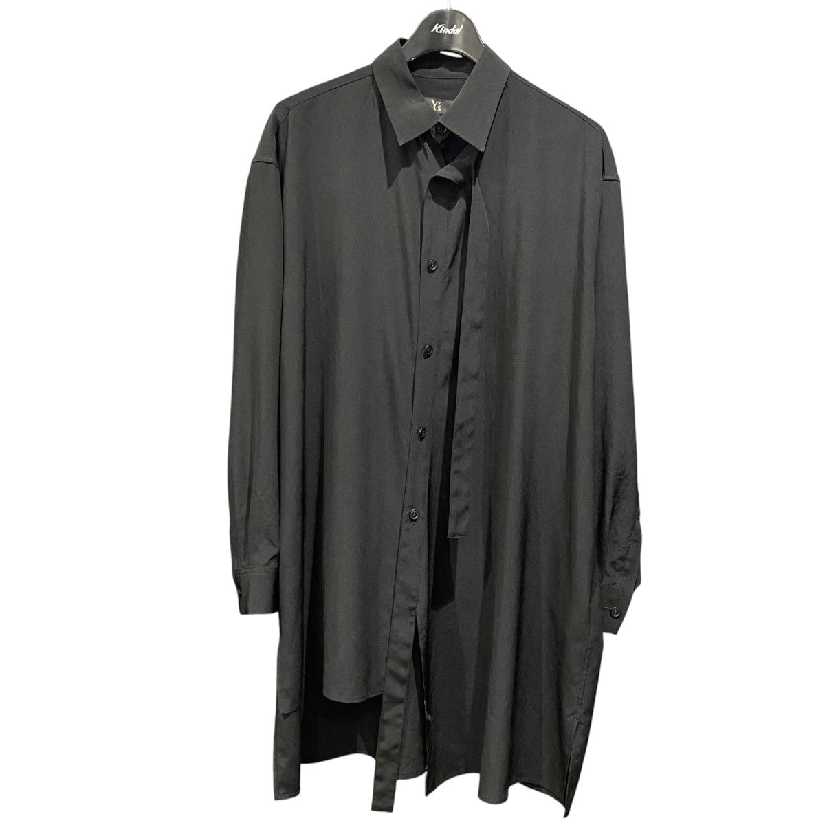 26SSTA／PE CREPE DE CHINE LONG SLEEVE BLOUSEYG-B23-500