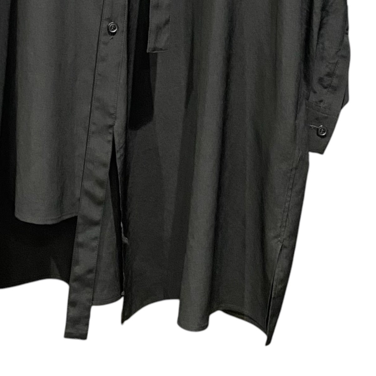 26SSTA／PE CREPE DE CHINE LONG SLEEVE BLOUSEYG-B23-500