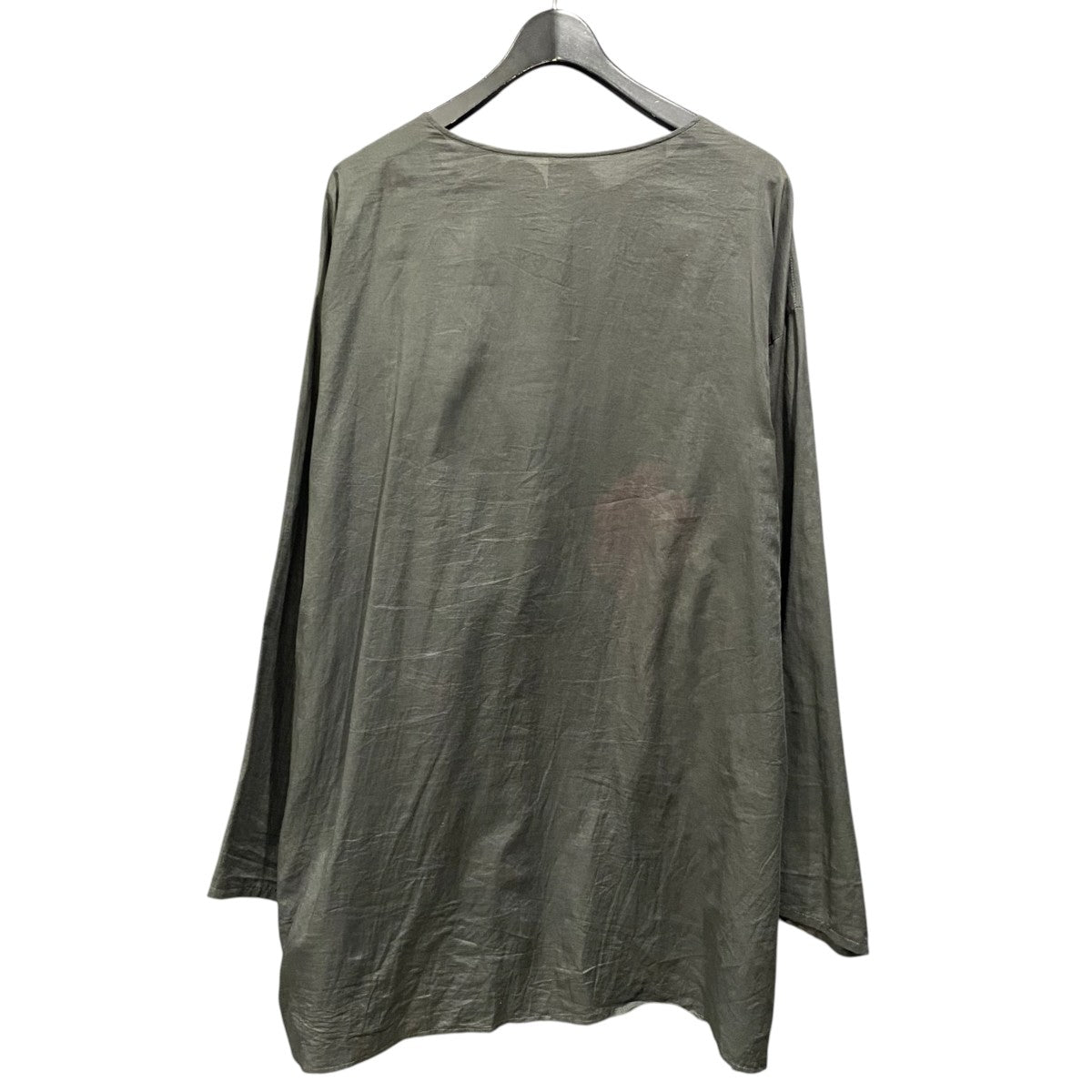 26SSLAWN BUT IT’S BORING PRINT HENLEY NECK BLOUSEYK-B01-520