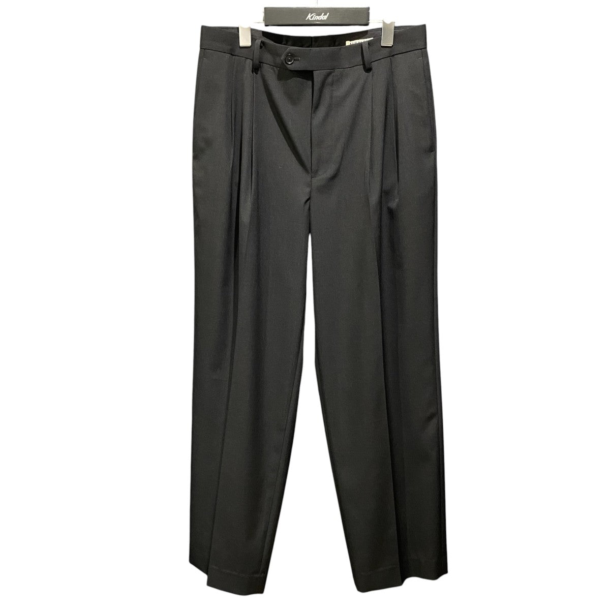 LIGHT WOOL MAX GABARDINE TWOｰTUCK SLACKSA26AP03MG
