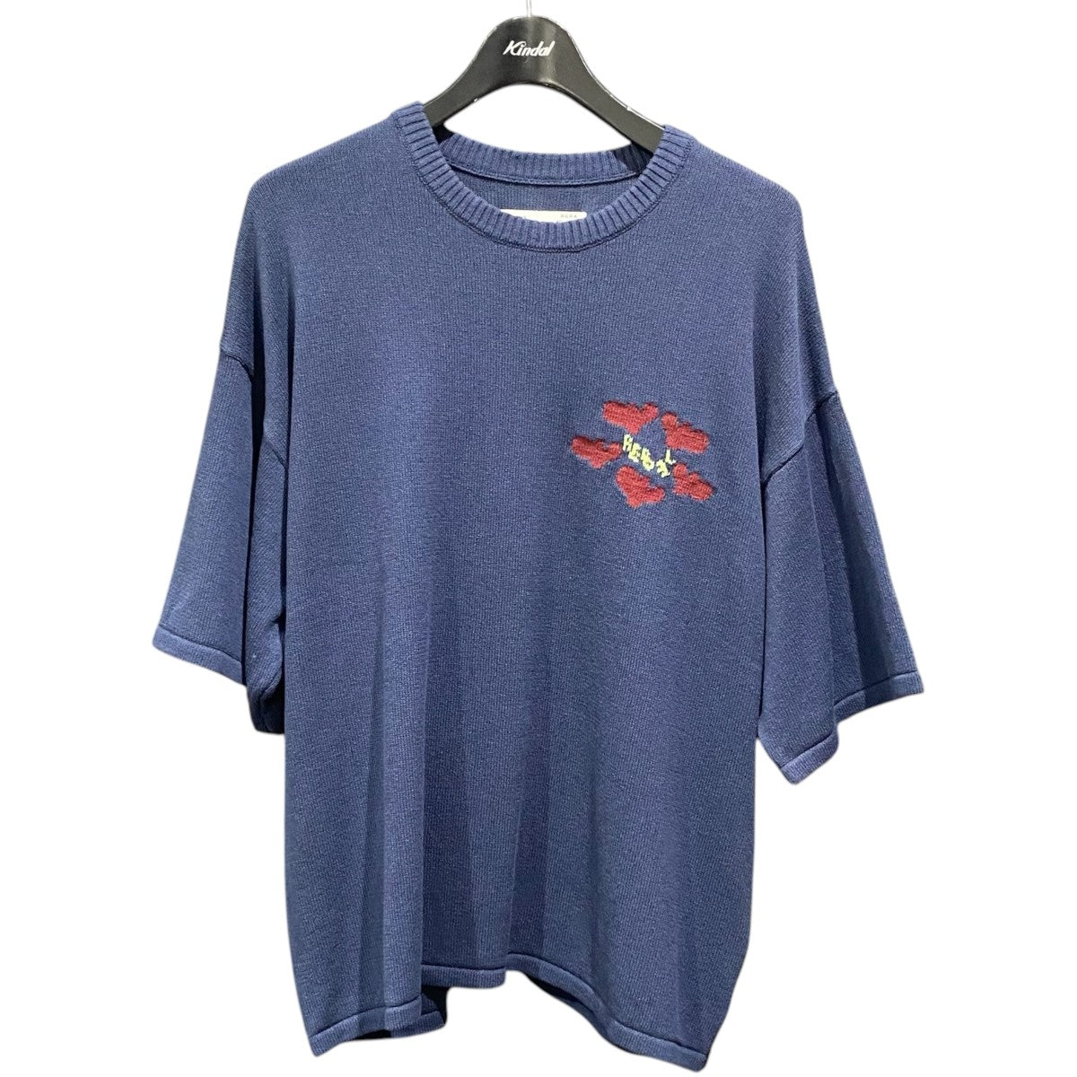 ROUGH FLOWER KNIT TEE26HG-SS12