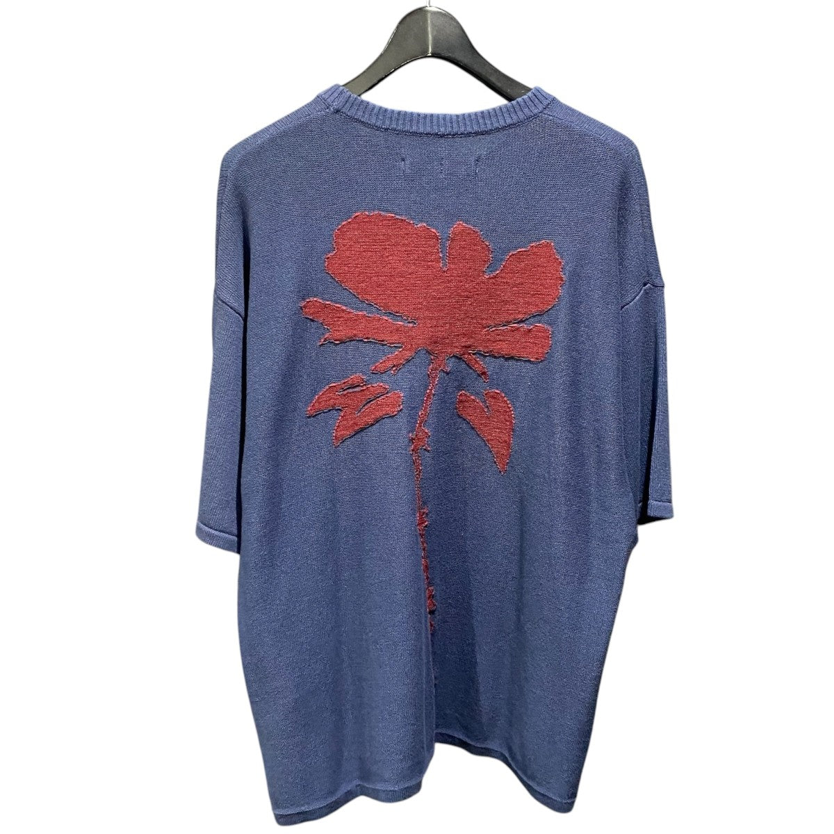 ROUGH FLOWER KNIT TEE26HG-SS12