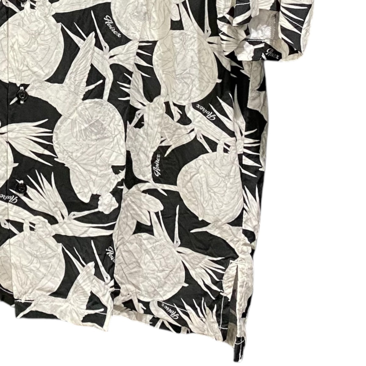 SLEEVESHIRT ALOHA SHIRT ORANGE＆GIRL783-4123012