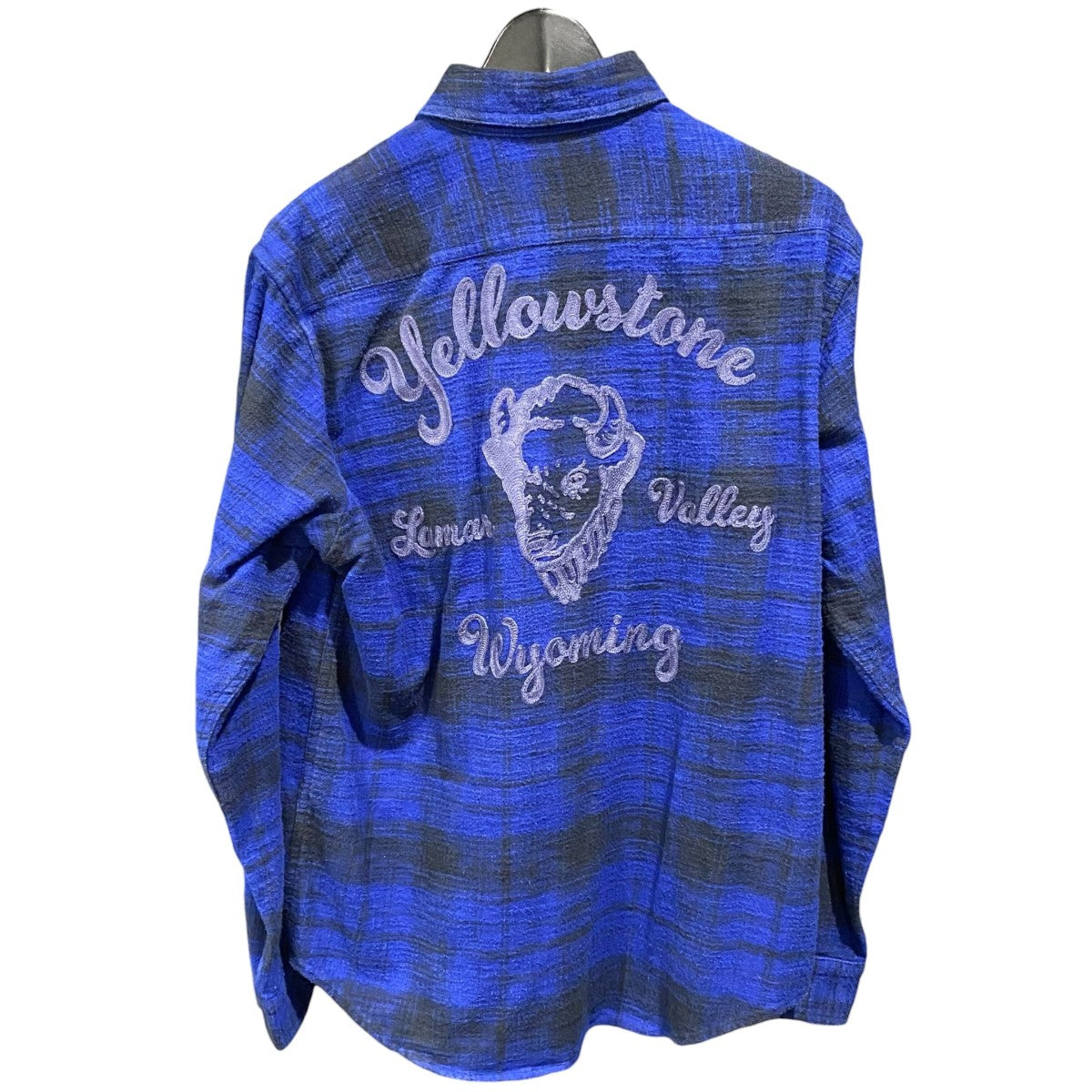 BLEACH WASHED NEP CHECK SHIRT783-5220016