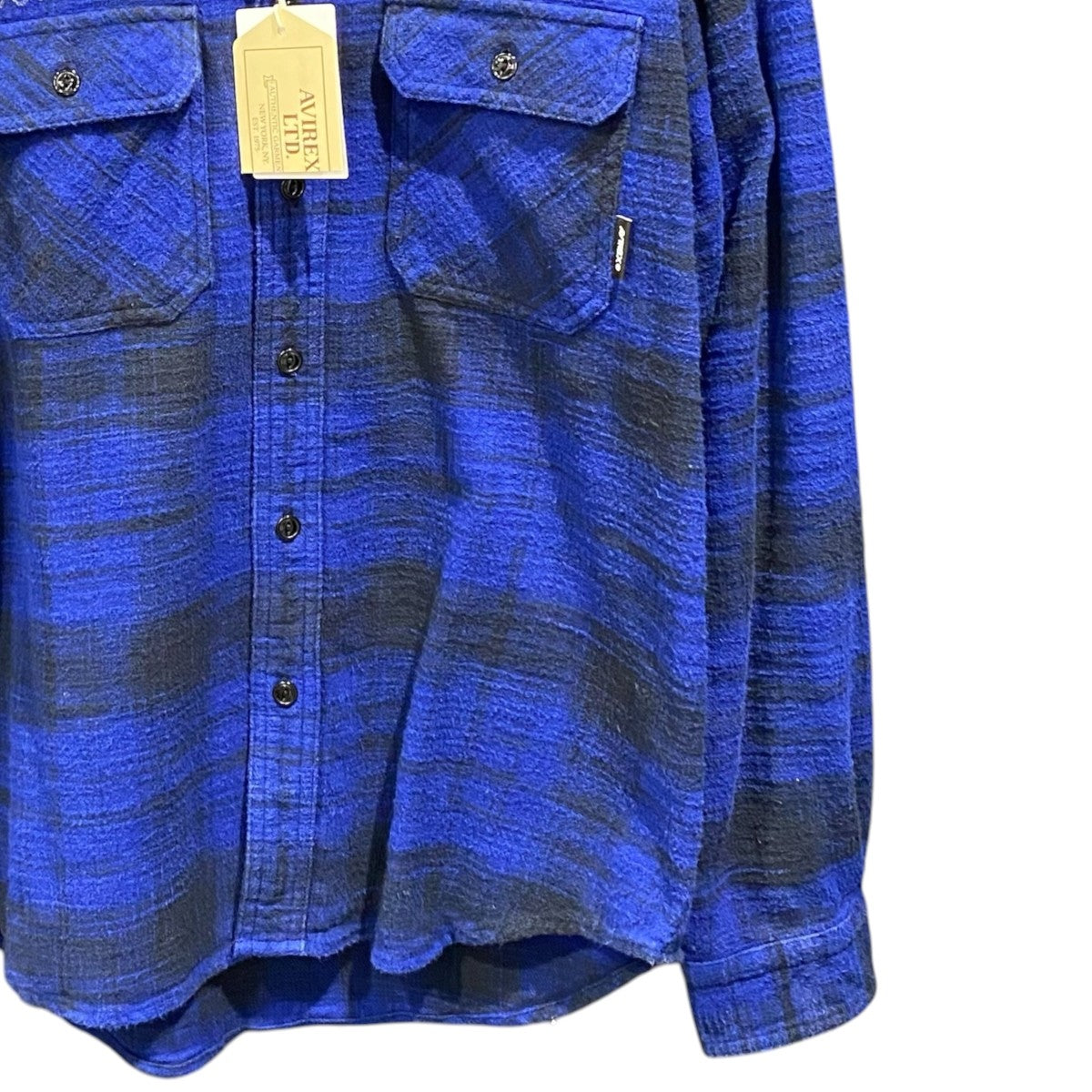 BLEACH WASHED NEP CHECK SHIRT783-5220016