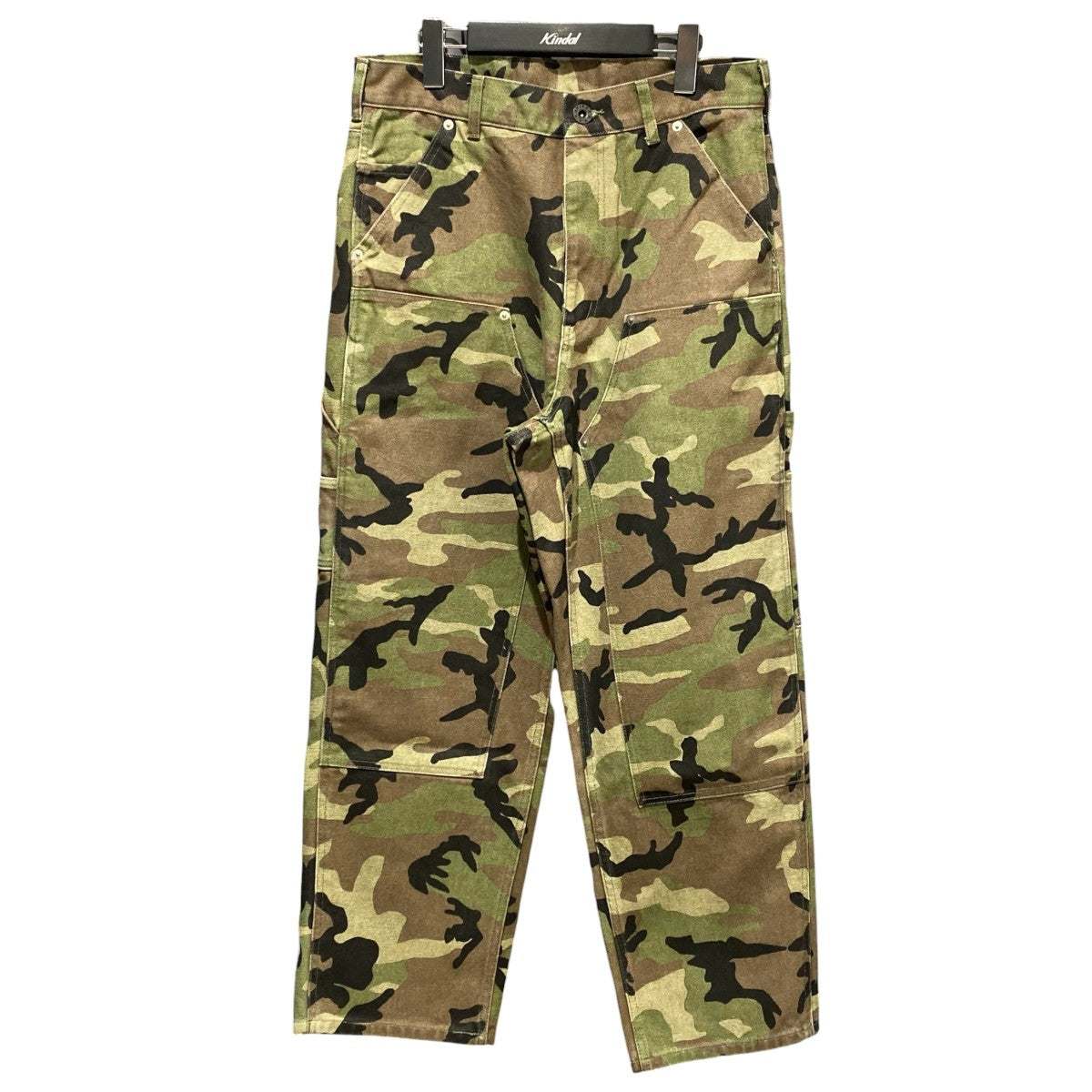 CAMO DOUBLE KNEE DUCK PAINTER PANTSペインターパンツ