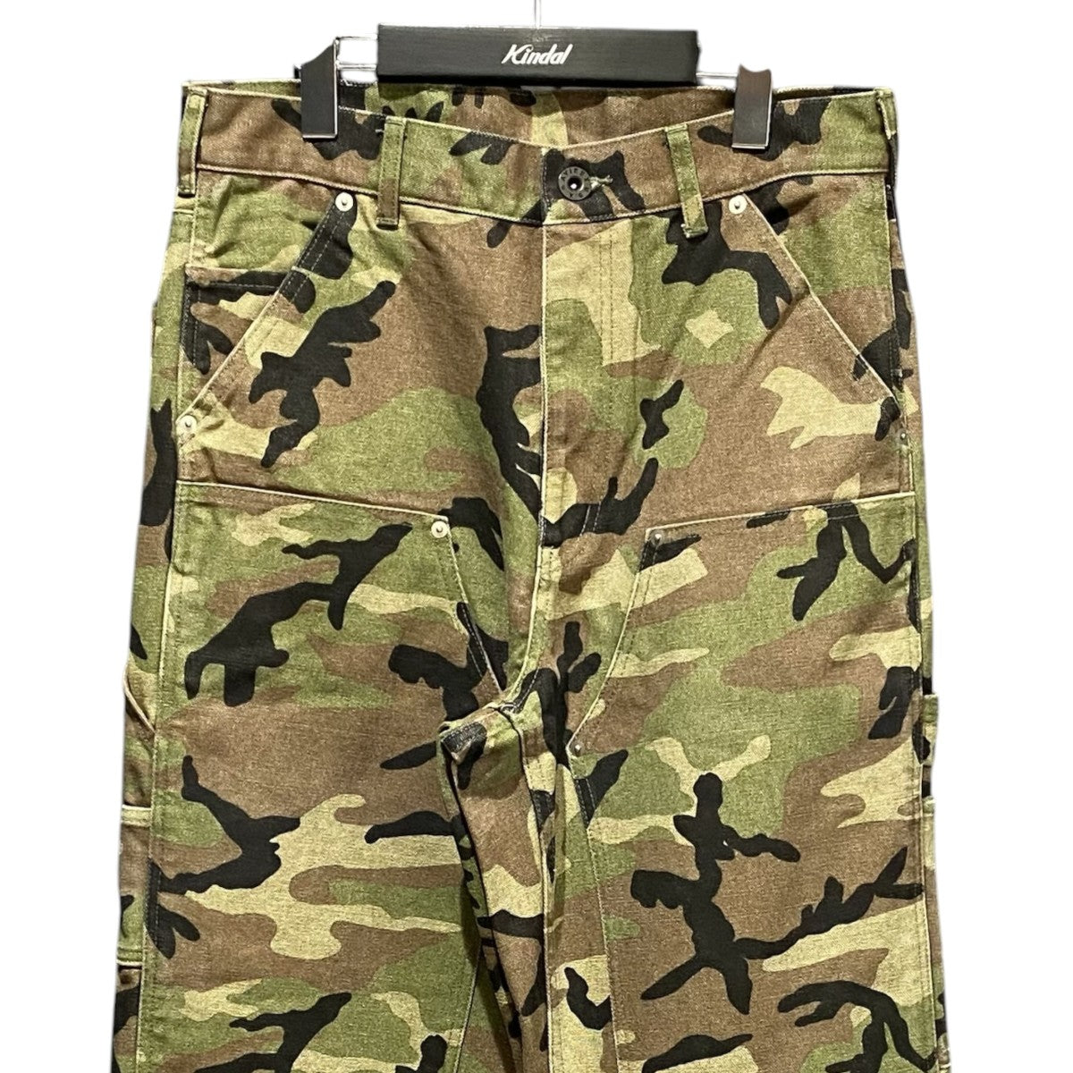 CAMO DOUBLE KNEE DUCK PAINTER PANTSペインターパンツ