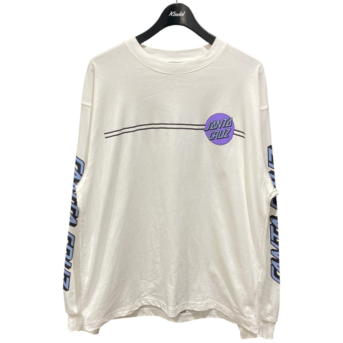 Santa Cruz Classic Dot L／S TeeSD26F-CT12