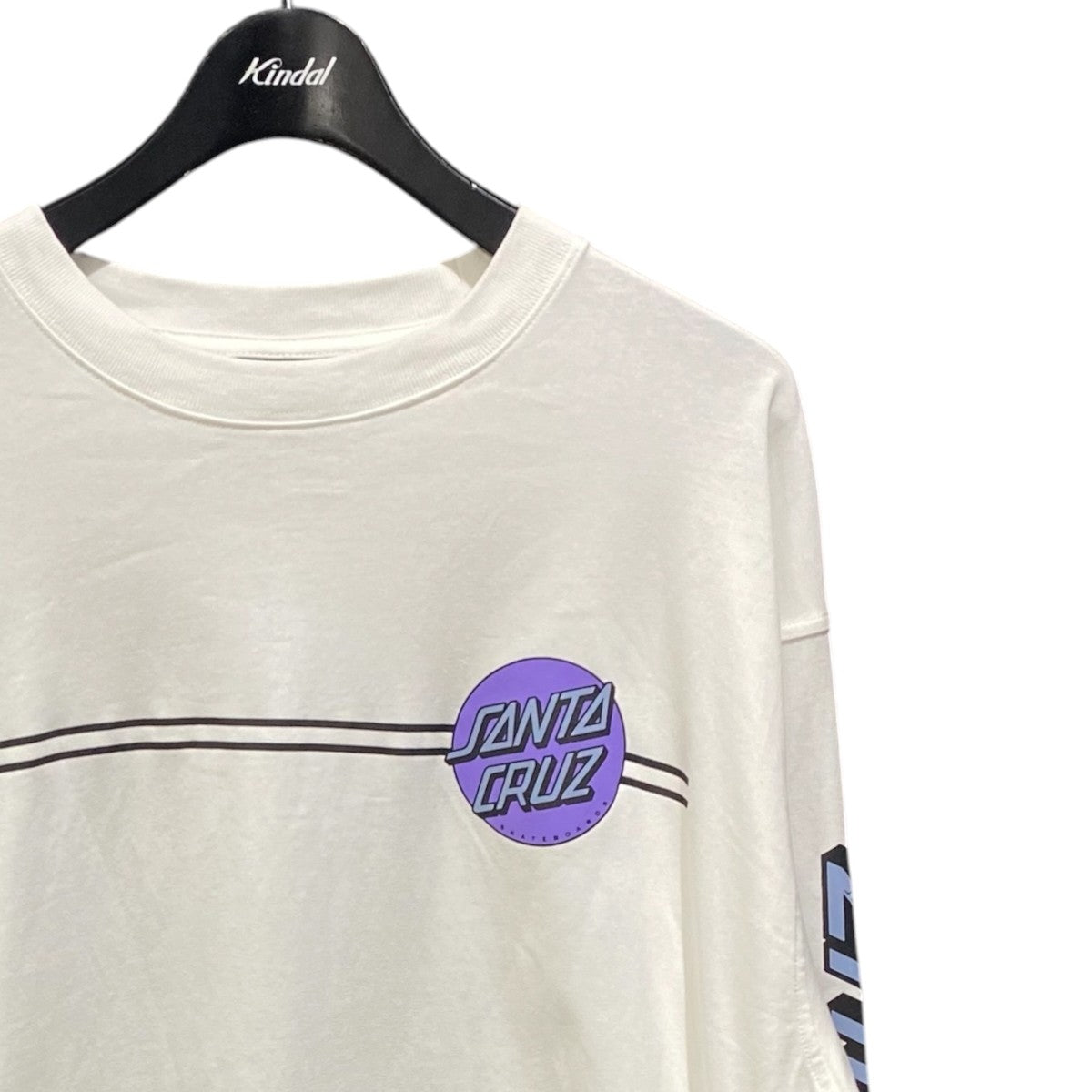 Santa Cruz Classic Dot L／S TeeSD26F-CT12