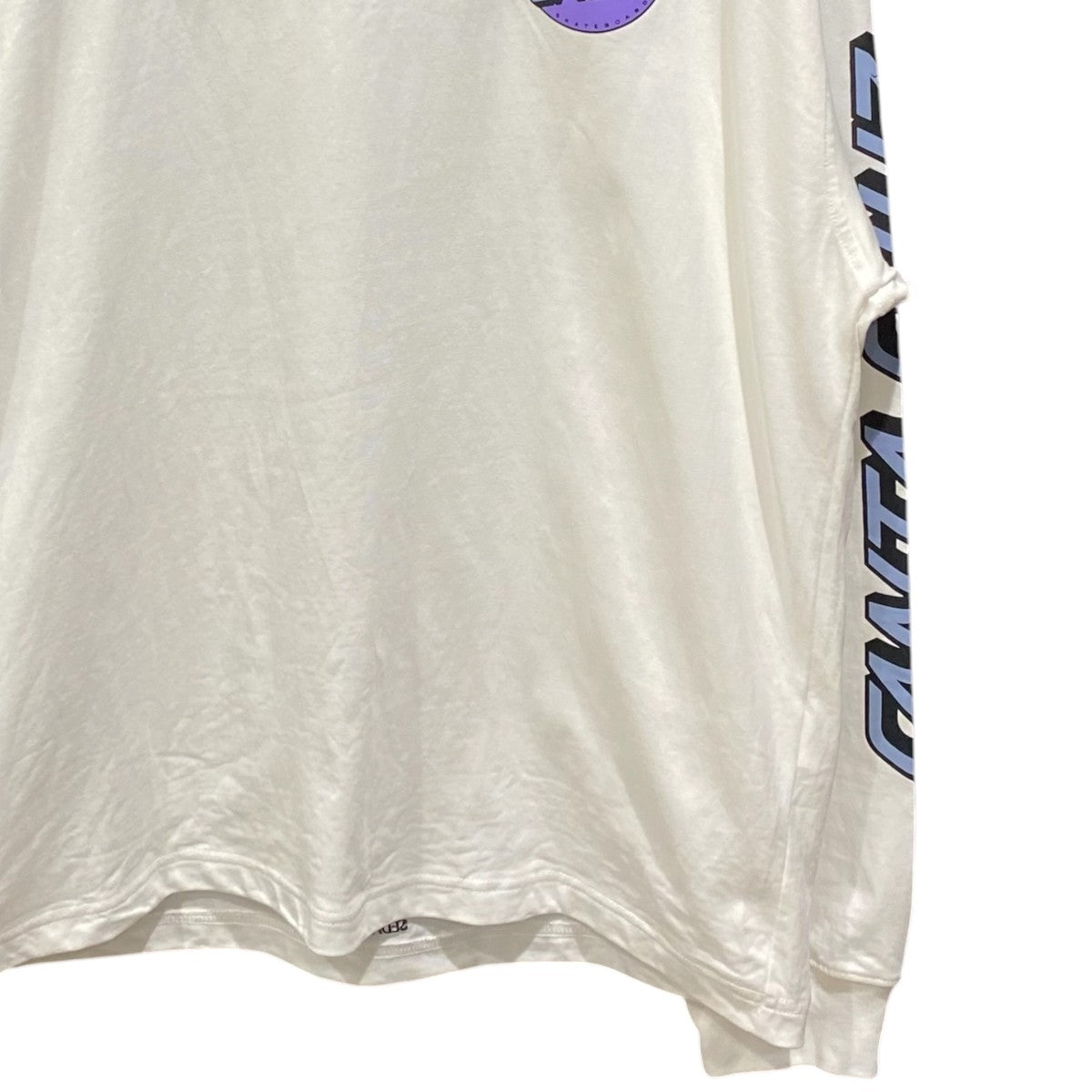 Santa Cruz Classic Dot L／S TeeSD26F-CT12
