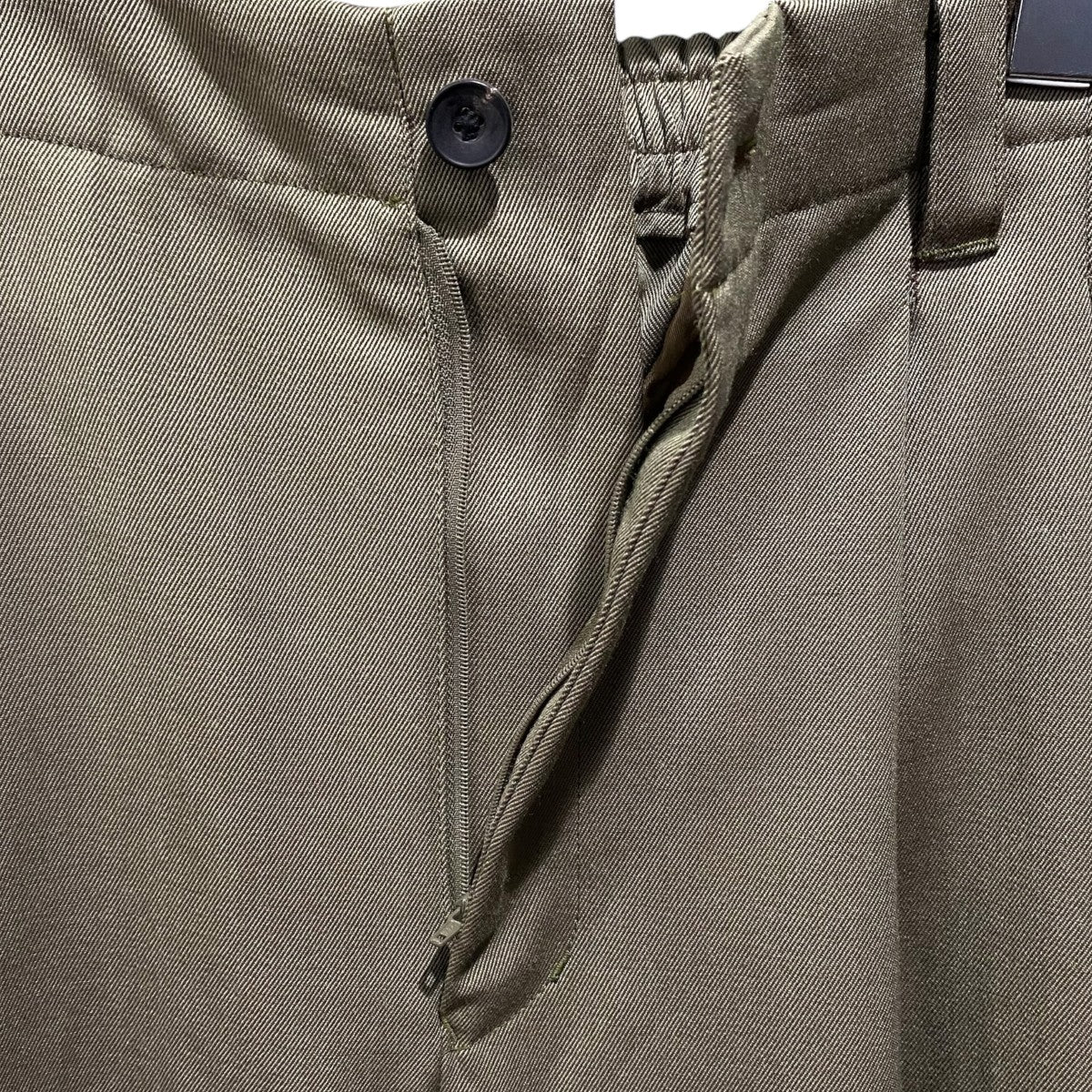 Wool Chambray Two-Tuck Wide Pants11232461209