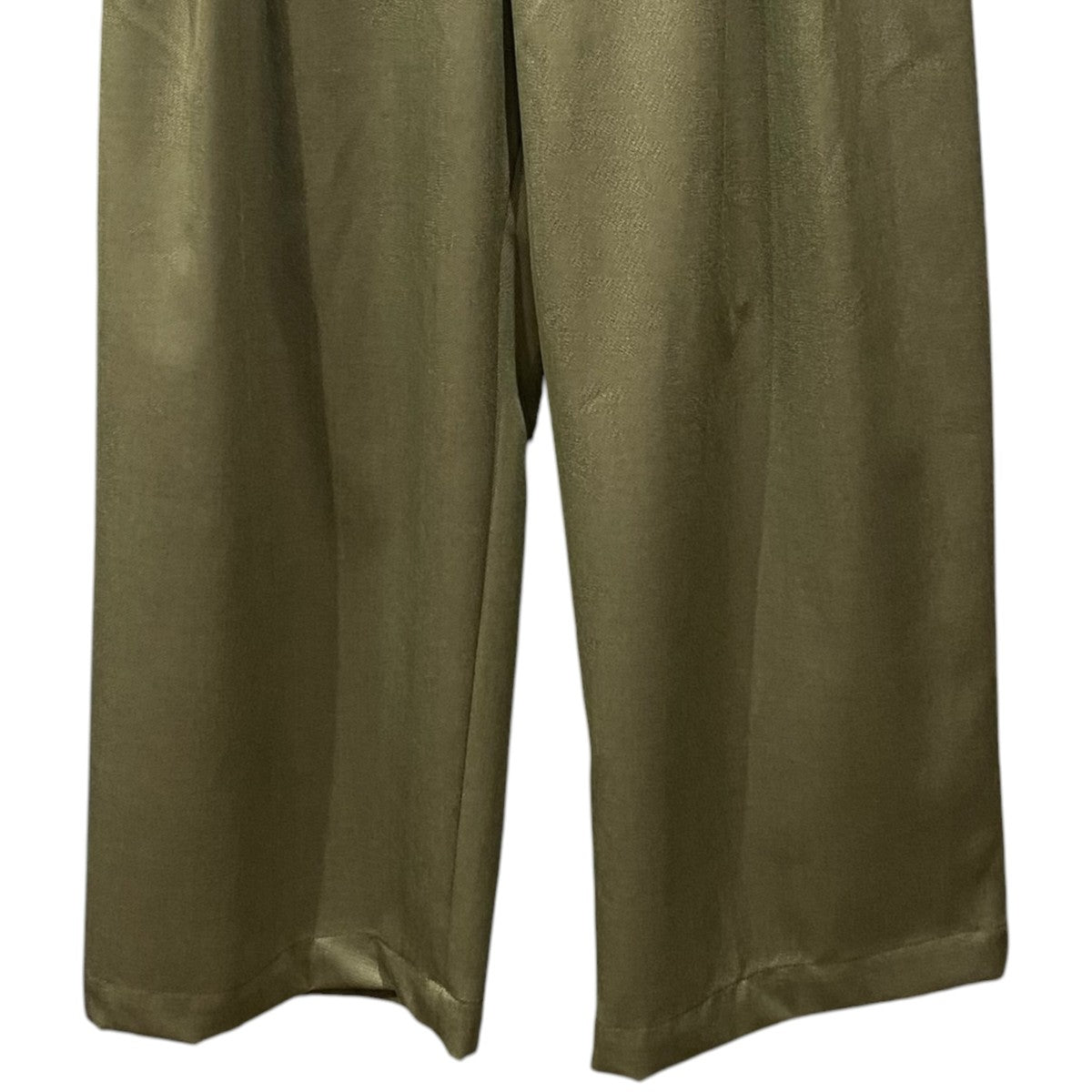 Wool Chambray Two-Tuck Wide Pants11232461209