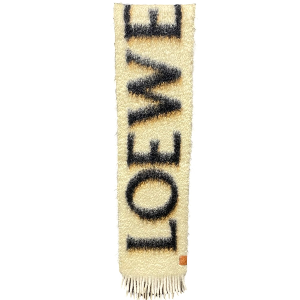 LOGO WOOL MOHAIR SCARFF811257X03