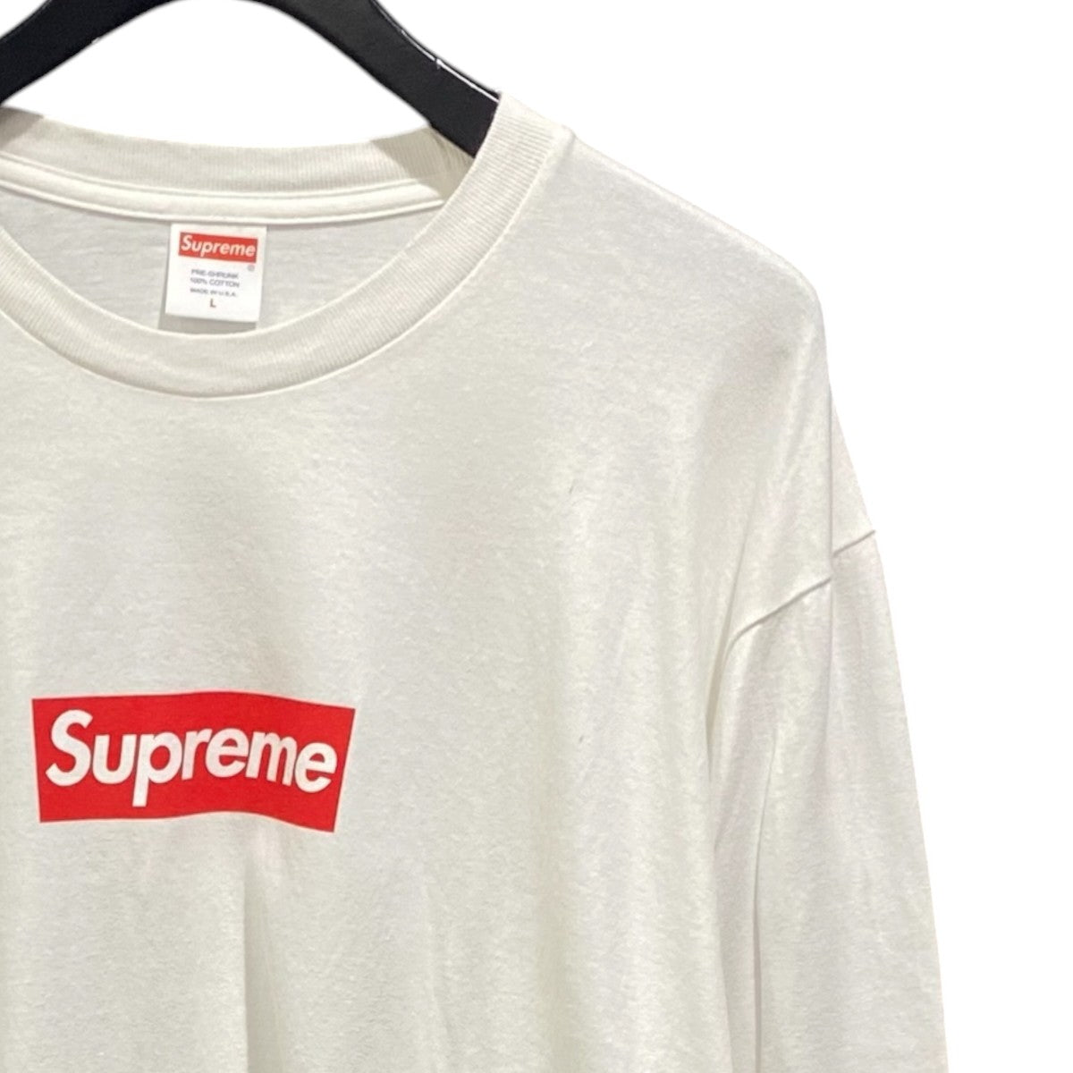 Supreme(シュプリーム) 20AW長袖Tシャツ Box Logo L／S Tee ホワイト