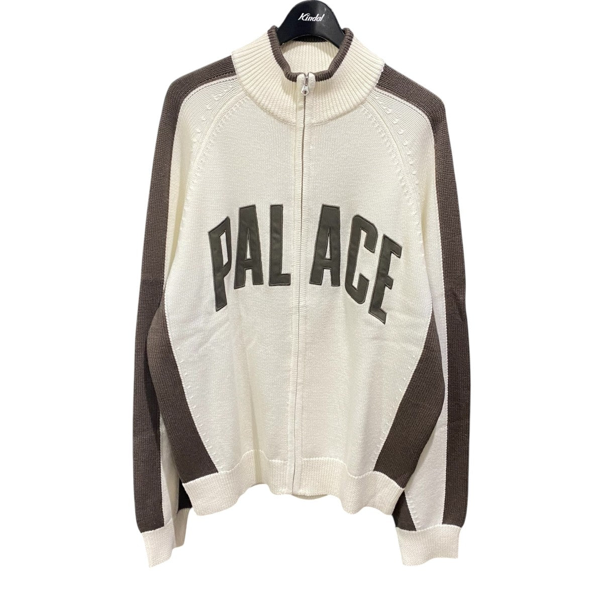 ニットジャケット arch funnel knit