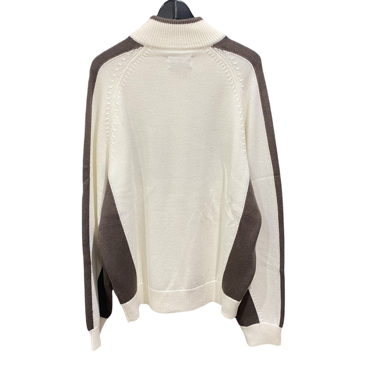 ニットジャケット arch funnel knit