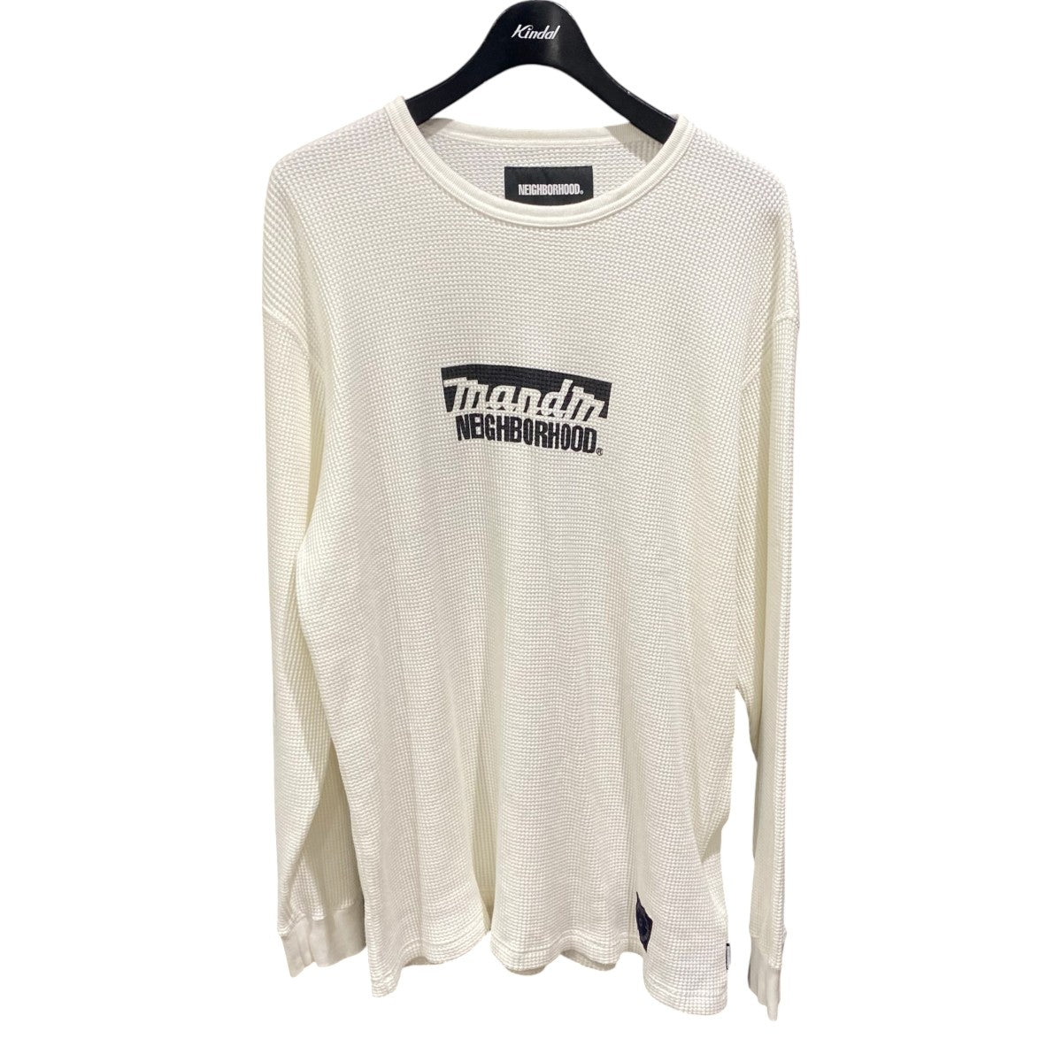 長袖Tシャツ WAFFLE FABRIC CREWNECK LS262UWMMN-CSM01