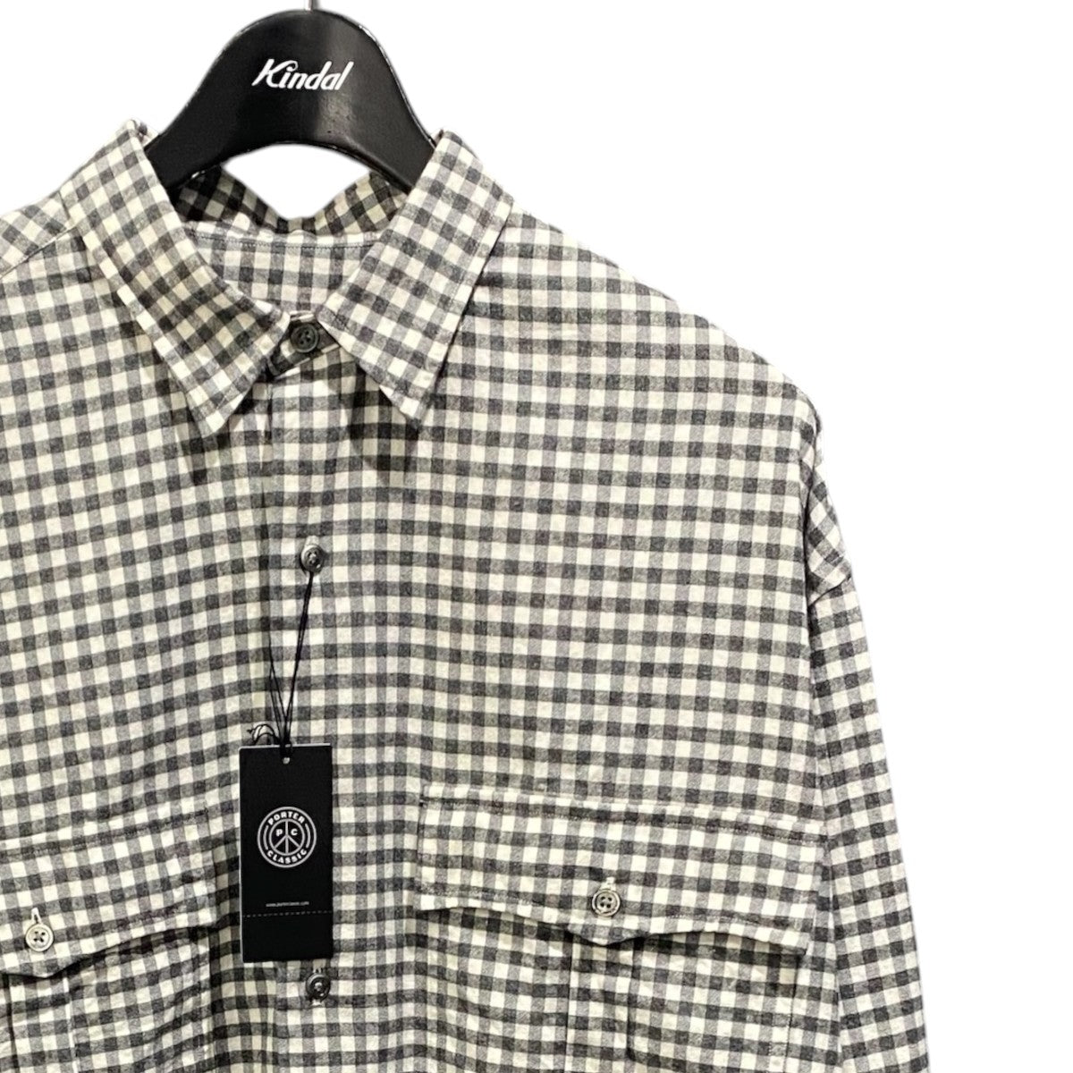 ROLL UP FLANNEL GINGHAM CHECK SHIRTPC-016-3684-0012-0013