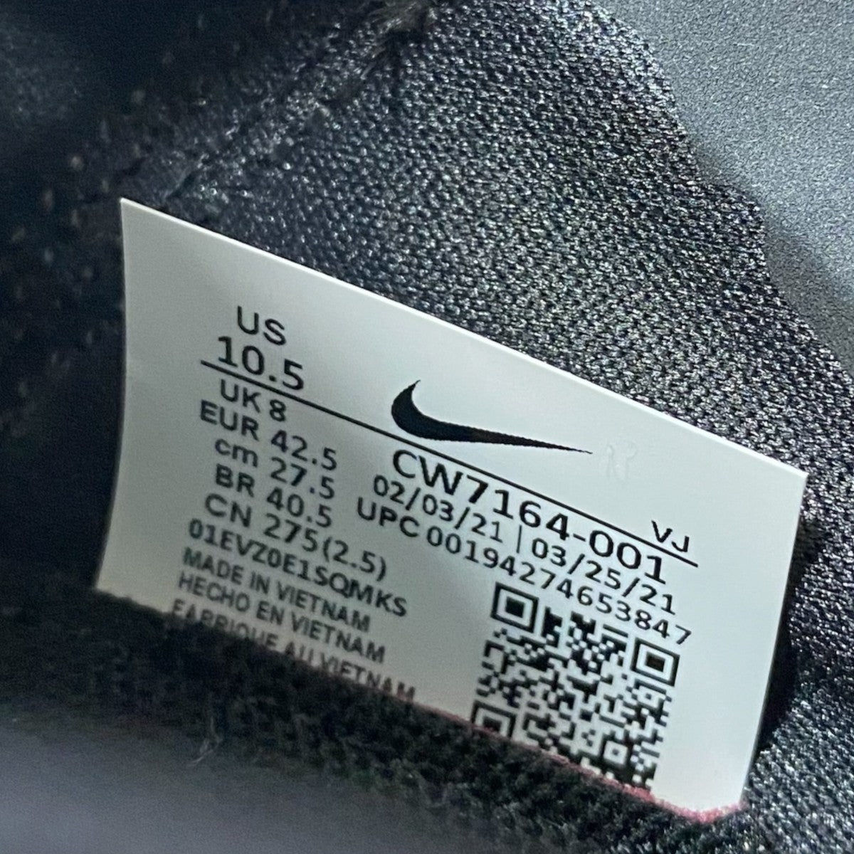 NIKE Women’s AQUA RIFTCW7164-001 古着・中古-6枚目のアイテム画像