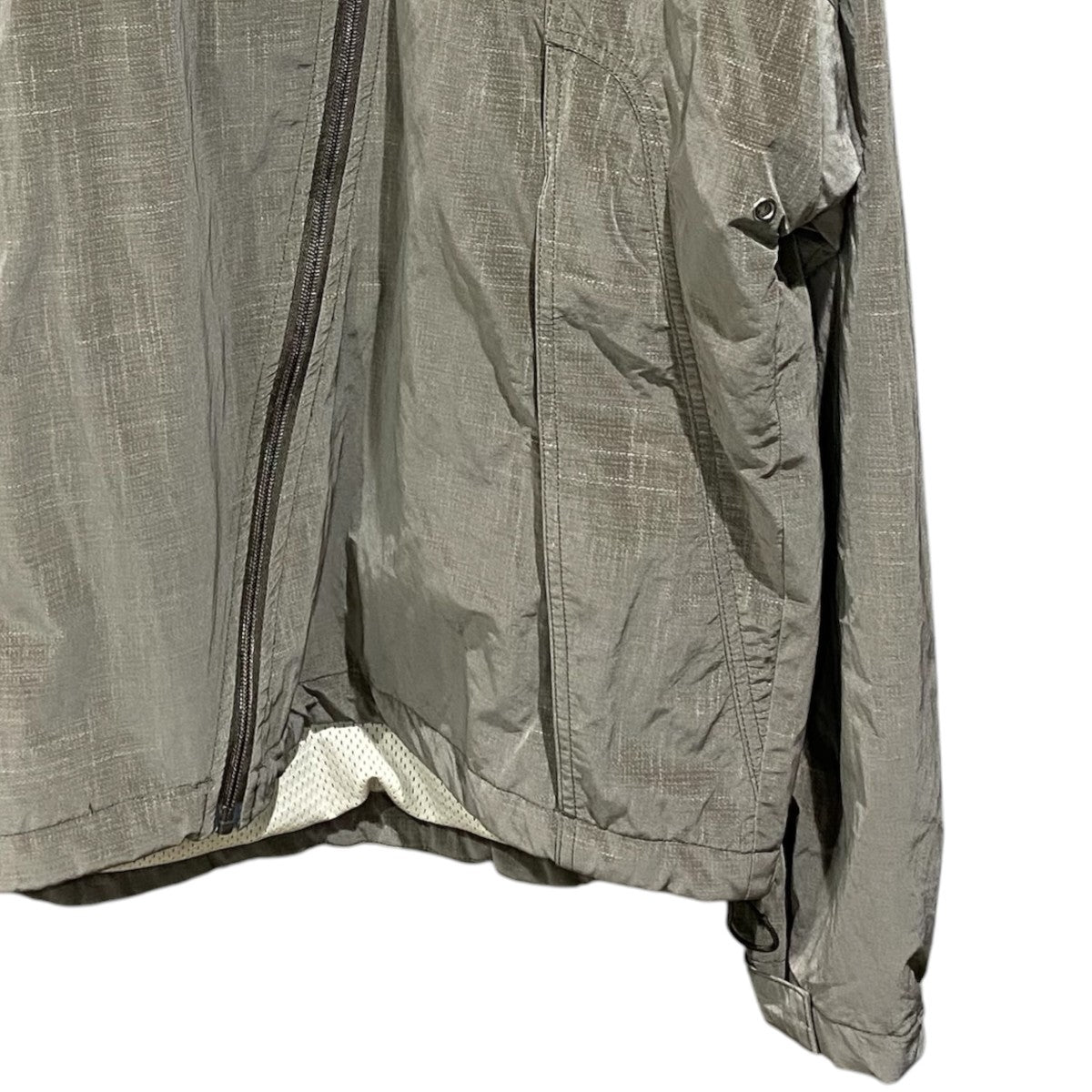 DIAGONAL ZIP HOODIECON-SSK21