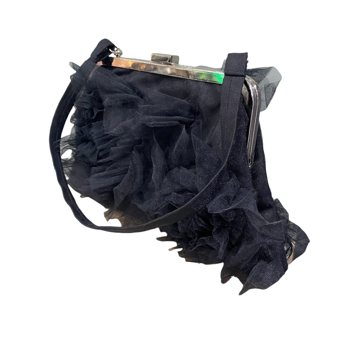 Tulle Ruffle Hand Bag