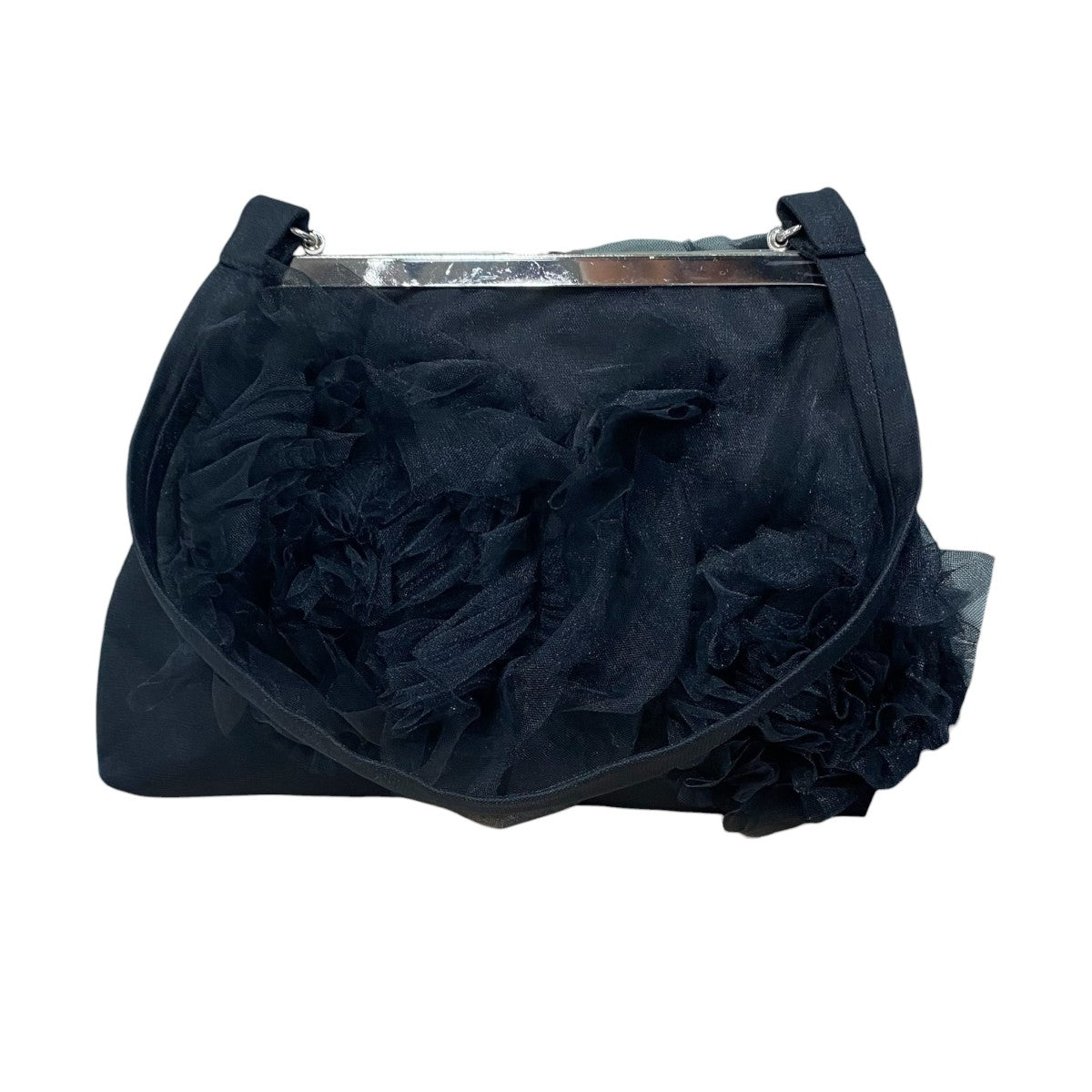 Tulle Ruffle Hand Bag