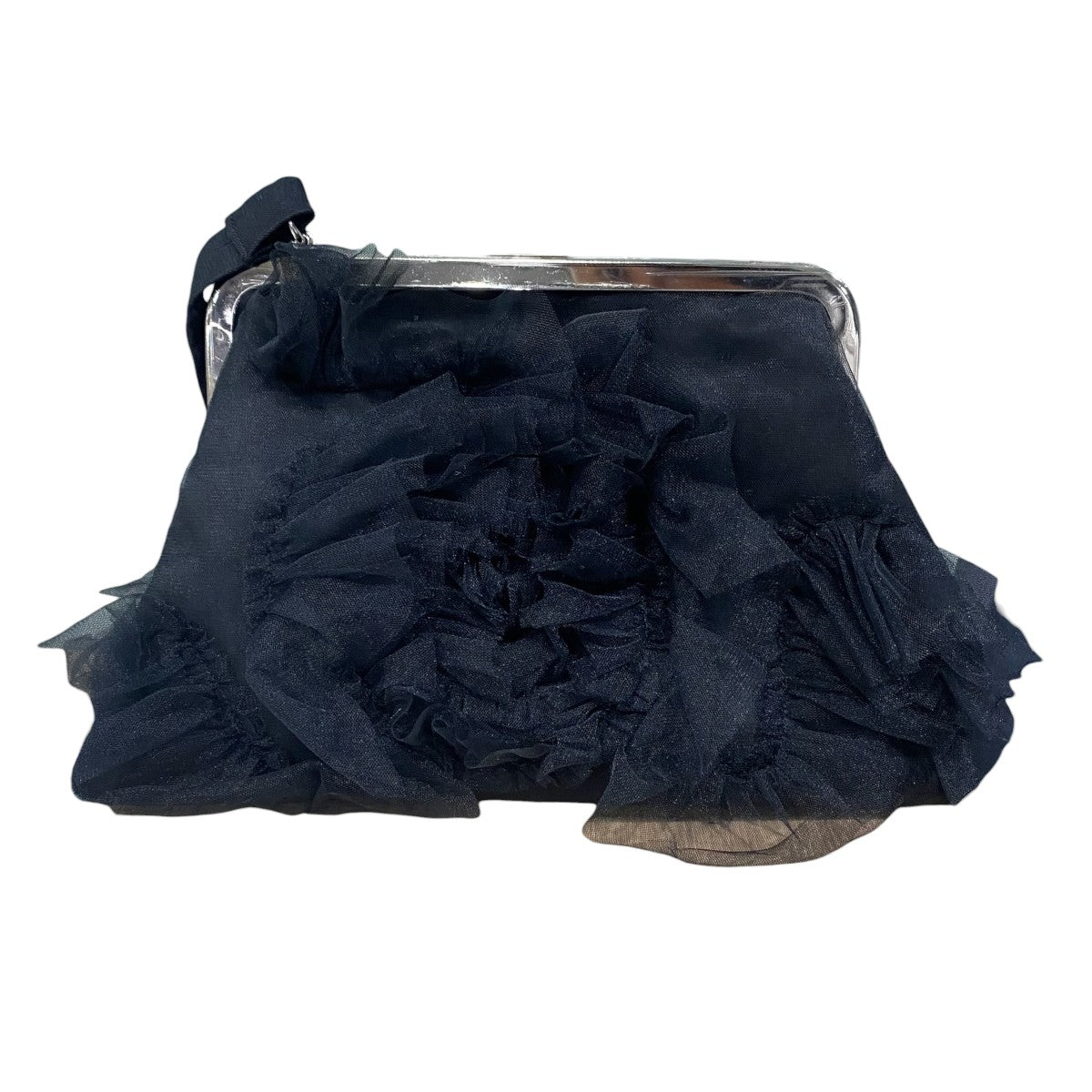 Tulle Ruffle Hand Bag
