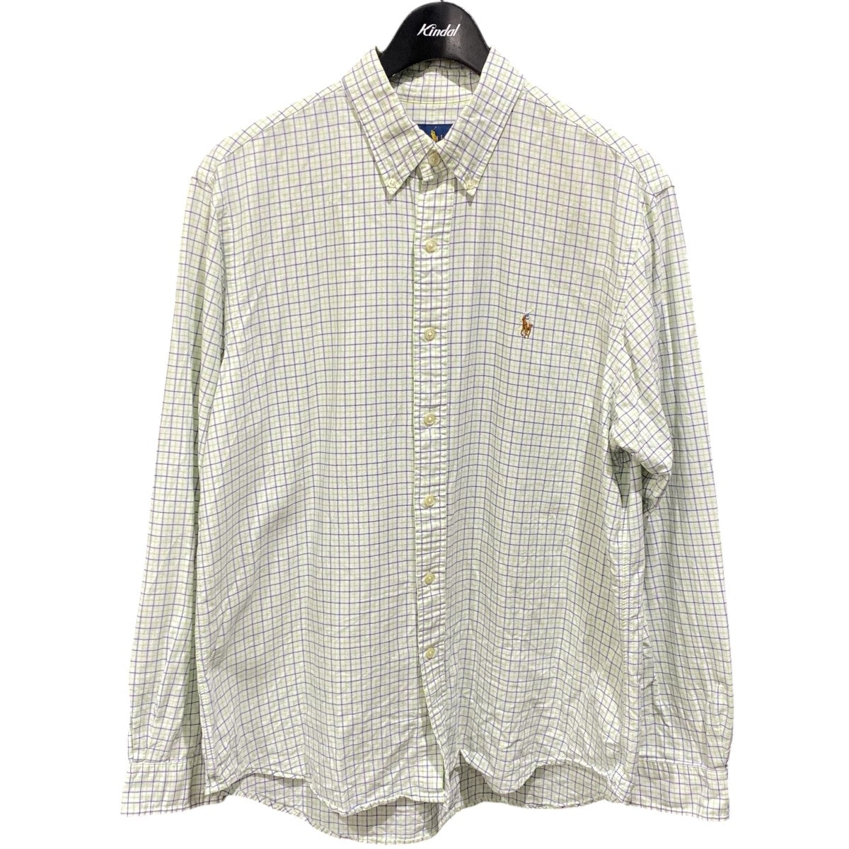 チェック柄シャツ